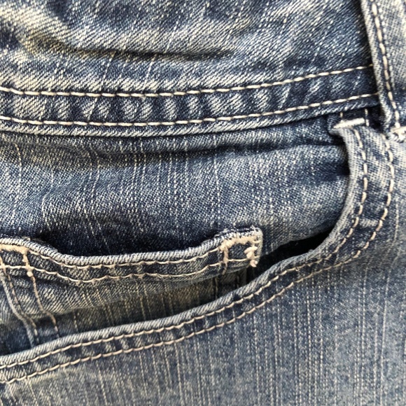 Circo Girls Denim Jean Shorts, Size Medium 7-8, 5 pocket, adjustable waist - Picture 7 of 7